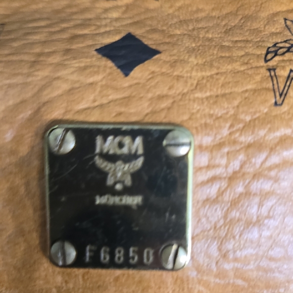 MCM Mini Barrel Crossbody Bag EUC - Picture 12 of 13